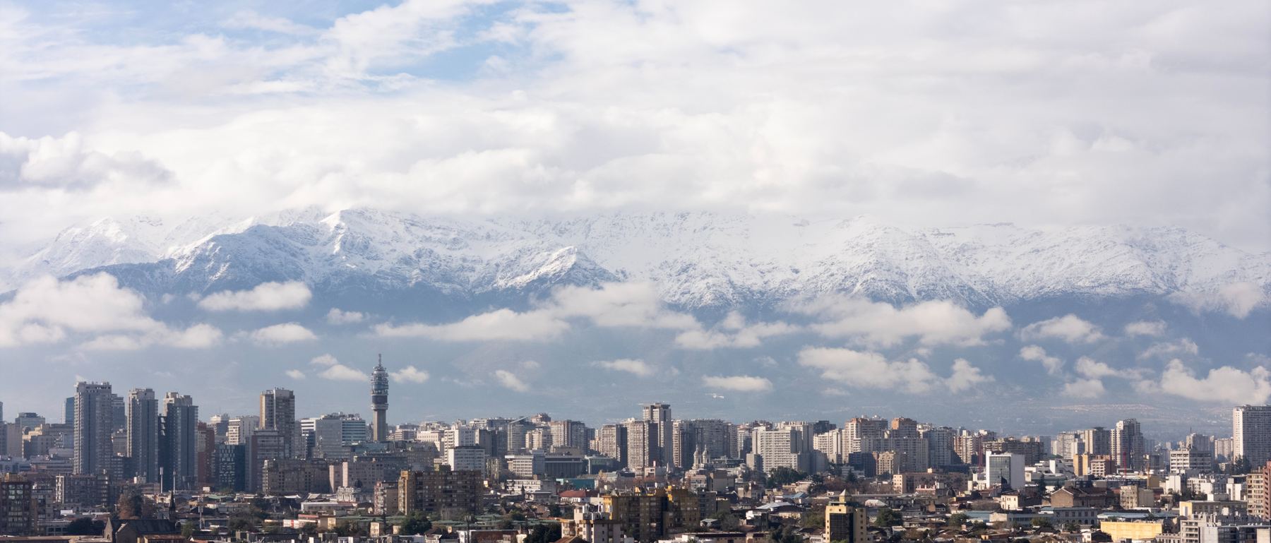Santiago de Chile — Cordillera de los Andes